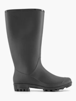 Zwarte Lange Regenlaars