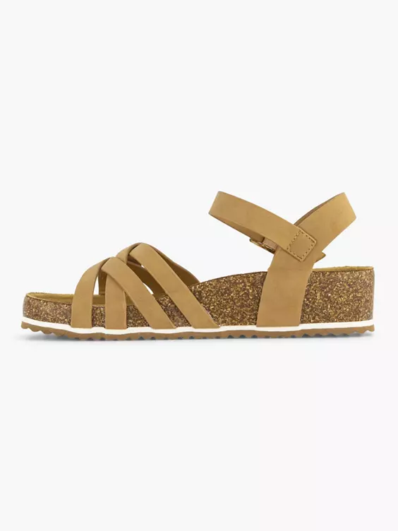 ESPRIT Cognac Sandaal 4 ESPRIT Cognac Sandaal - Afbeelding 2