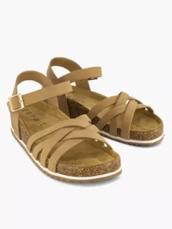 ESPRIT Cognac Sandaal 12 ESPRIT Cognac Sandaal -Skechers Winkel 2191977 H5