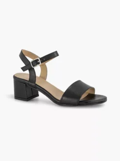 Zwarte Leren Sandalette 13 Zwarte Leren Sandalette -Skechers Winkel 2201260 H6