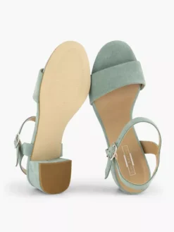 Groene Suéde Sandalette -Skechers Winkel 2201273 H3