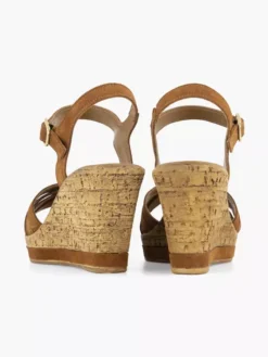 Cognac Sandalette Sleehak 11 Cognac Sandalette Sleehak -Skechers Winkel 2201304 H4