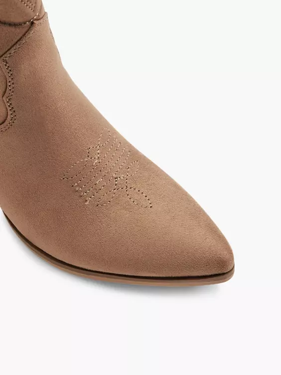 Taupe Cowboy Laars 4 Taupe Cowboy Laars - Afbeelding 2