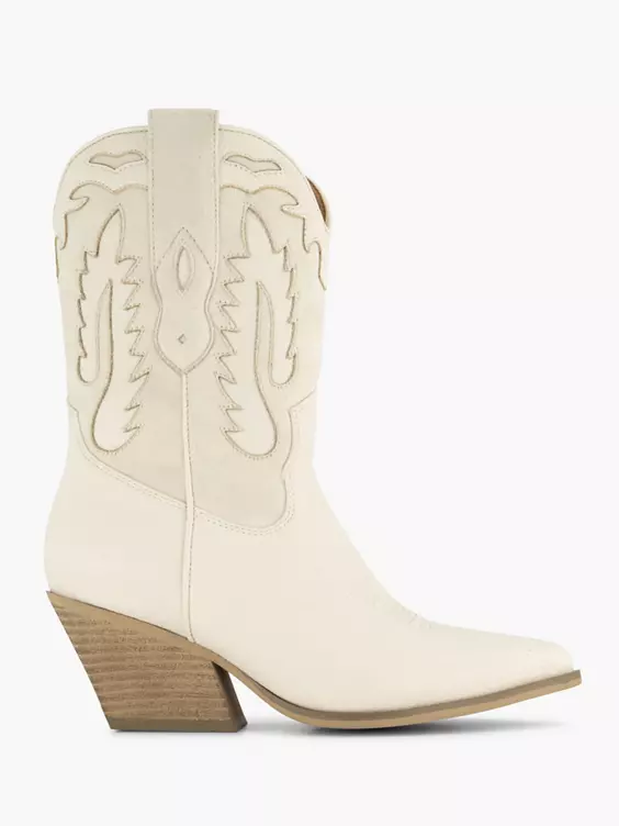 Beige Cowboy Laars 3 Beige Cowboy Laars