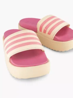 ADIDAS Beige Adilette Platform -Skechers Winkel 2204537 H5