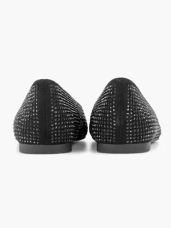 Zwarte Ballerina Steentjes -Skechers Winkel 2226111 H4