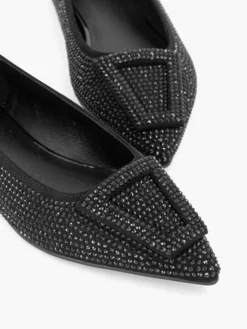 Zwarte Ballerina Steentjes -Skechers Winkel 2226111 H5