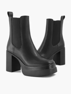 Zwarte Chelsea Boot Hoge Hak -Skechers Winkel 2229685 H5