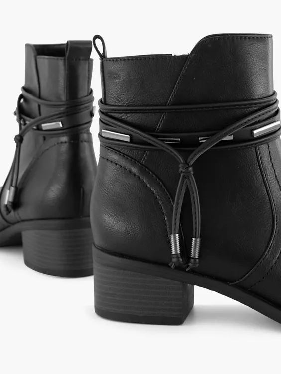 Zwarte Enkellaars 7 Zwarte Enkellaars - Afbeelding 5