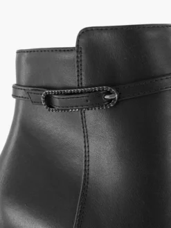 Zwarte Enkellaars Hoge Hak 12 Zwarte Enkellaars Hoge Hak -Skechers Winkel 2230758 H5