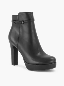 Zwarte Enkellaars Hoge Hak 13 Zwarte Enkellaars Hoge Hak -Skechers Winkel 2230758 H6