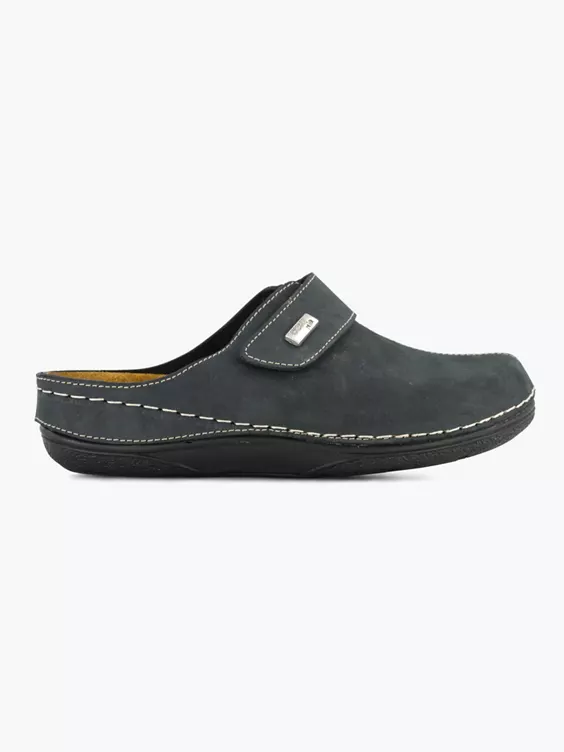 Donkerblauwe Slipper 3 Donkerblauwe Slipper