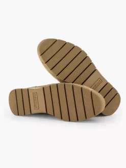 Zandkleurige Leren Sneaker -Skechers Winkel 2241112 H3