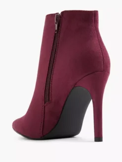 Donkerrode Enkellaars Hoge Hak -Skechers Winkel 2244319 H3