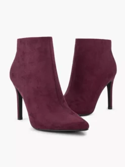 Donkerrode Enkellaars Hoge Hak -Skechers Winkel 2244319 H5