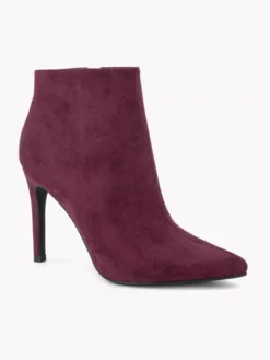 Donkerrode Enkellaars Hoge Hak -Skechers Winkel 2244319 H6
