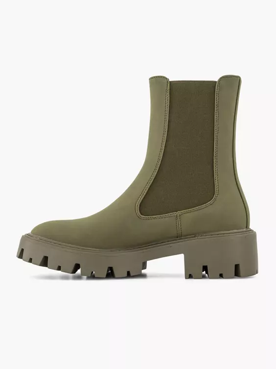ONLY Shoes Groene Chelsea Boot 4 ONLY Shoes Groene Chelsea Boot - Afbeelding 2