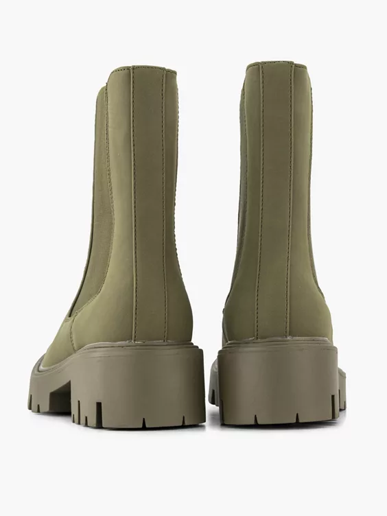 ONLY Shoes Groene Chelsea Boot 6 ONLY Shoes Groene Chelsea Boot - Afbeelding 4