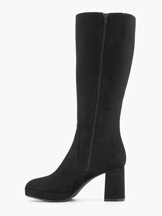 Zwarte Lange Laars Hak 4 Zwarte Lange Laars Hak - Afbeelding 2