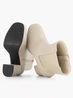 Beige Chelsea Hoge Hak -Skechers Winkel 2244867 H4