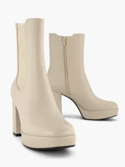 Beige Chelsea Hoge Hak -Skechers Winkel 2244867 H5