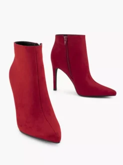 Rode Enkellaars Hoge Hak -Skechers Winkel 2245401 H5