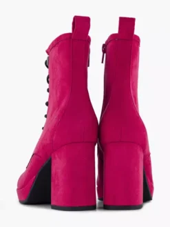 Roze Veterlaars Hak -Skechers Winkel 2245857 H4