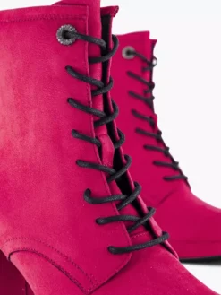 Roze Veterlaars Hak -Skechers Winkel 2245857 H5