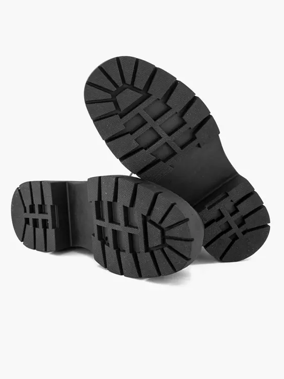 Zwarte Chunky Veterboot 5 Zwarte Chunky Veterboot - Afbeelding 3