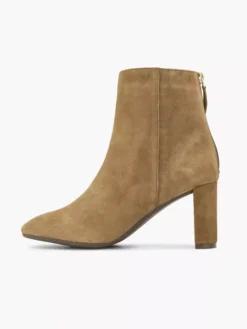 Cognac Suède Enkellaars Hak -Skechers Winkel 2246592 H2