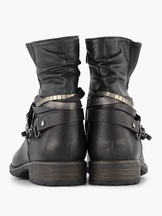 Zwarte Enkellaars Sierketting 6 Zwarte Enkellaars Sierketting - Afbeelding 4