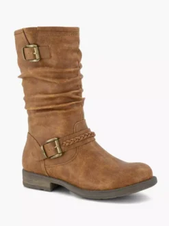 Donkerbruine Laars Siergesp -Skechers Winkel 2246648 H6