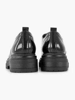 Zwarte Chunky Veterschoen Lak -Skechers Winkel 2247049 H4