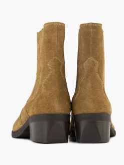 Bruine Suéde Enkellaars -Skechers Winkel 2251202 H4