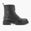 Zwarte Leren Bikerboot 2 Zwarte Leren Bikerboot -Skechers Winkel 2251357 H1