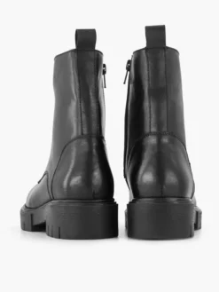 Zwarte Leren Bikerboot -Skechers Winkel 2251357 H4