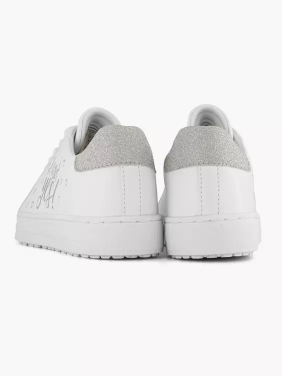 Witte Sneaker Glitter 6 Witte Sneaker Glitter - Afbeelding 4
